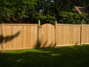 Деревянный забор сплошной 12 метров фото в Шахунье