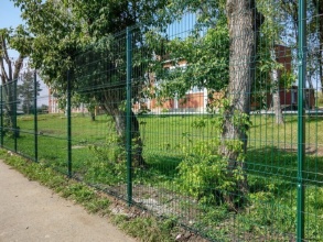 3D заборы для школы 90 метров фото в Шахунье