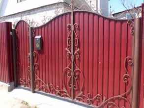 Калитка - пример 1 фото в Шахунье