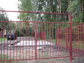 Сварные заборы с утрамбовкой щебнем 70 метров фото стоимость под ключ